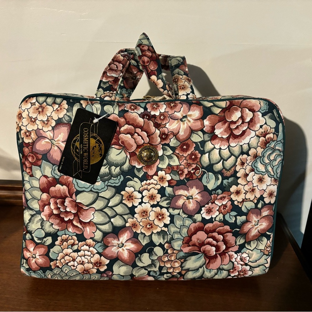 Quilted Makeup Bag